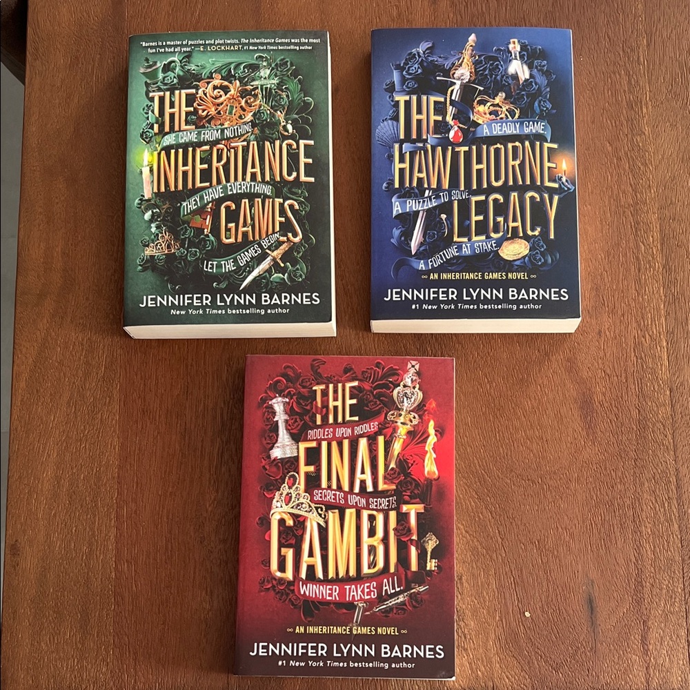 The Inheritance Games Trilogy by Jennifer Lynn Barnes